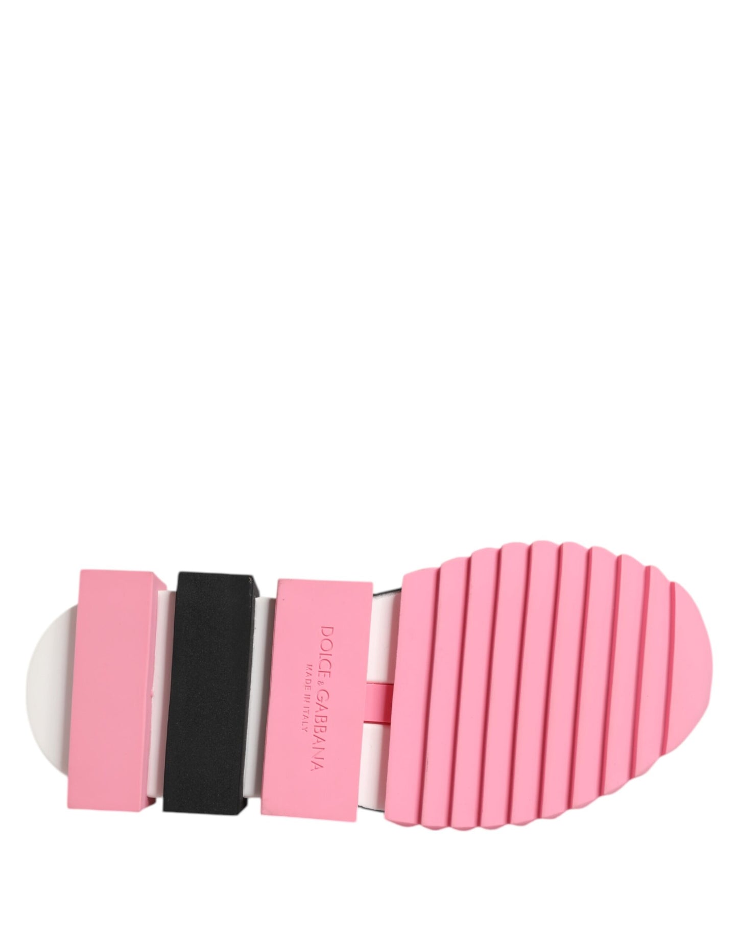 Dolce & Gabbana Weiß Rose Print Sorrento Turnschuhe Schuhe