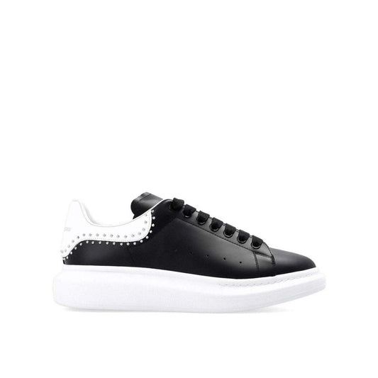 Alexander McQueen Schwarze Sneaker aus Kalbsleder