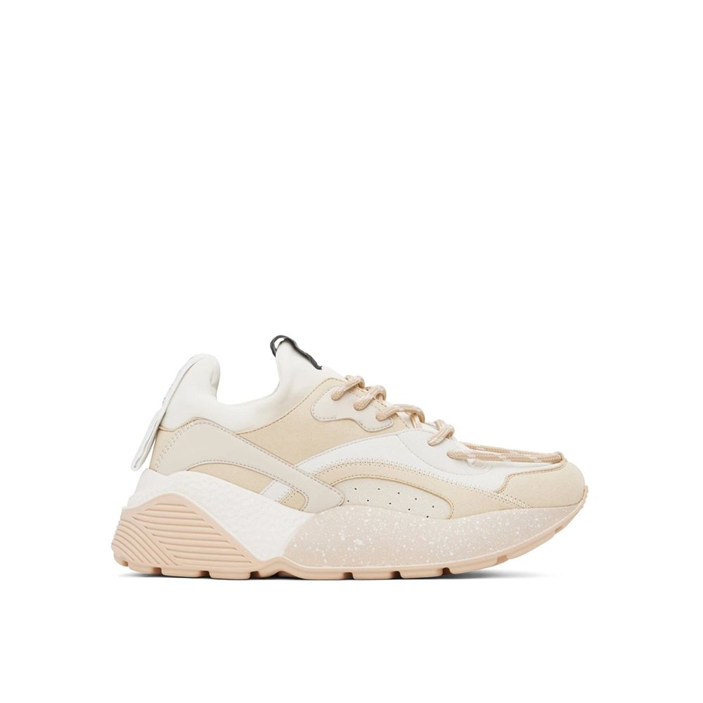 Stella McCartney Gelbe Chunky Sneakers aus veganem Leder
