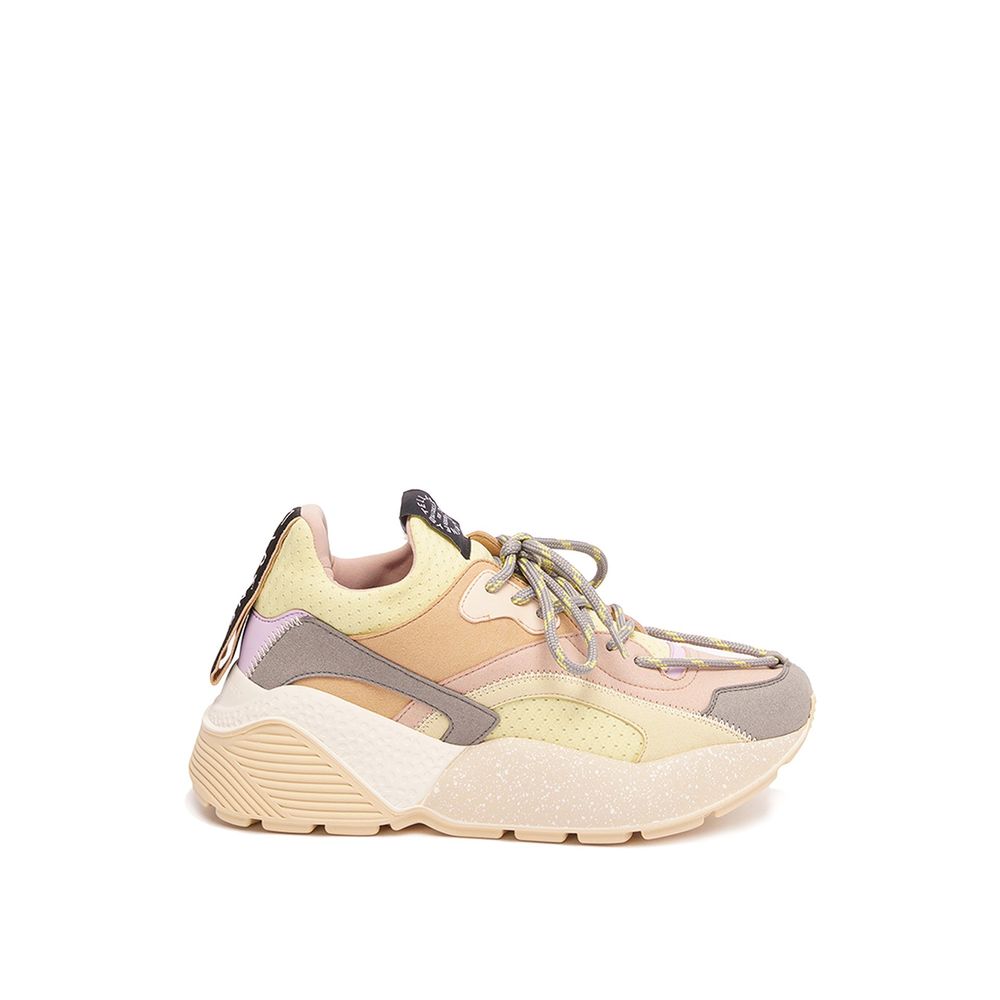 Stella McCartney Bunte Chunky-Sneaker aus veganem Leder