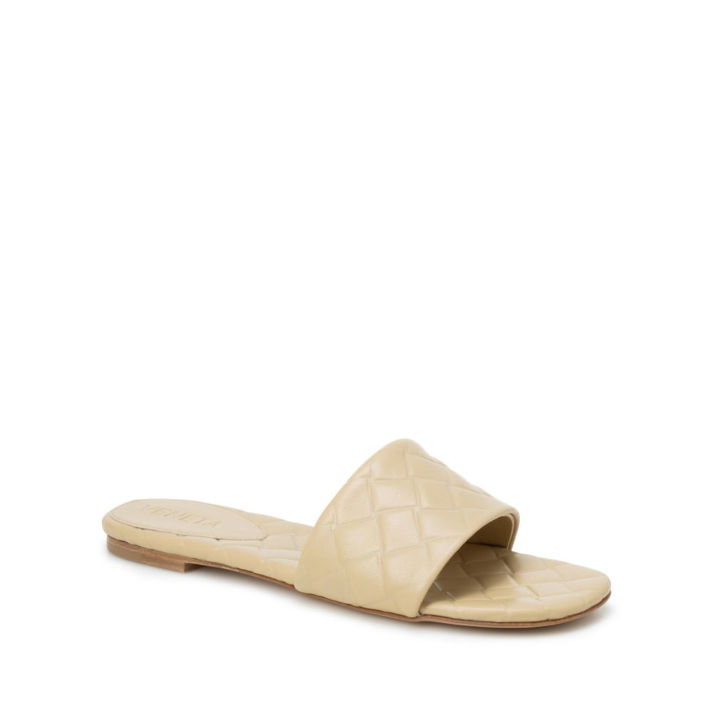 Bottega Veneta Beige Sandalen aus Lammleder