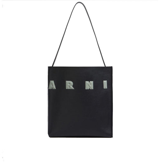 Marni Kleine Museo Hobo-Tasche aus Leder