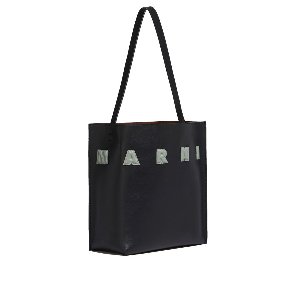 Marni Kleine Museo Hobo-Tasche aus Leder
