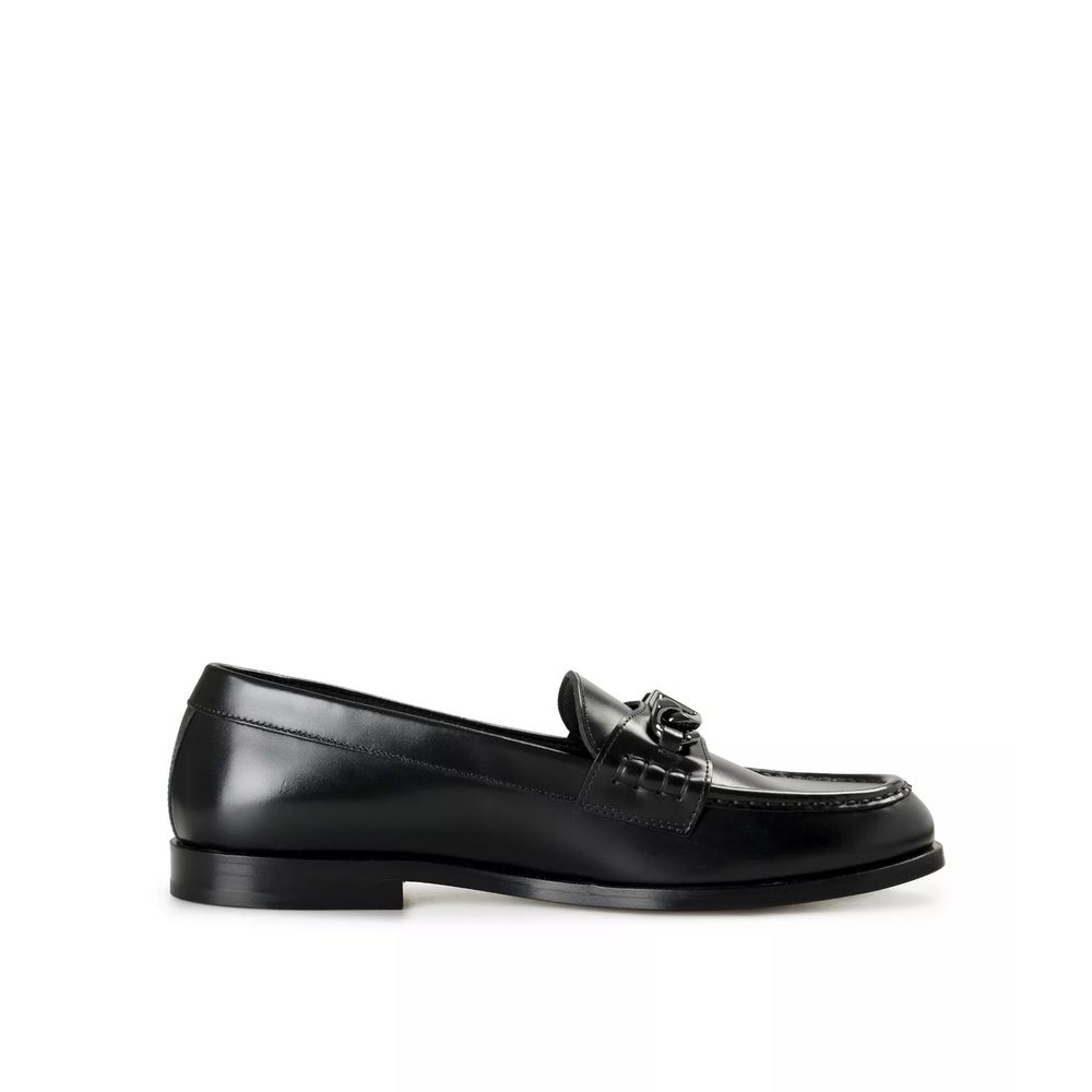 Valentino Garavani Elegante schwarze Lederslipper