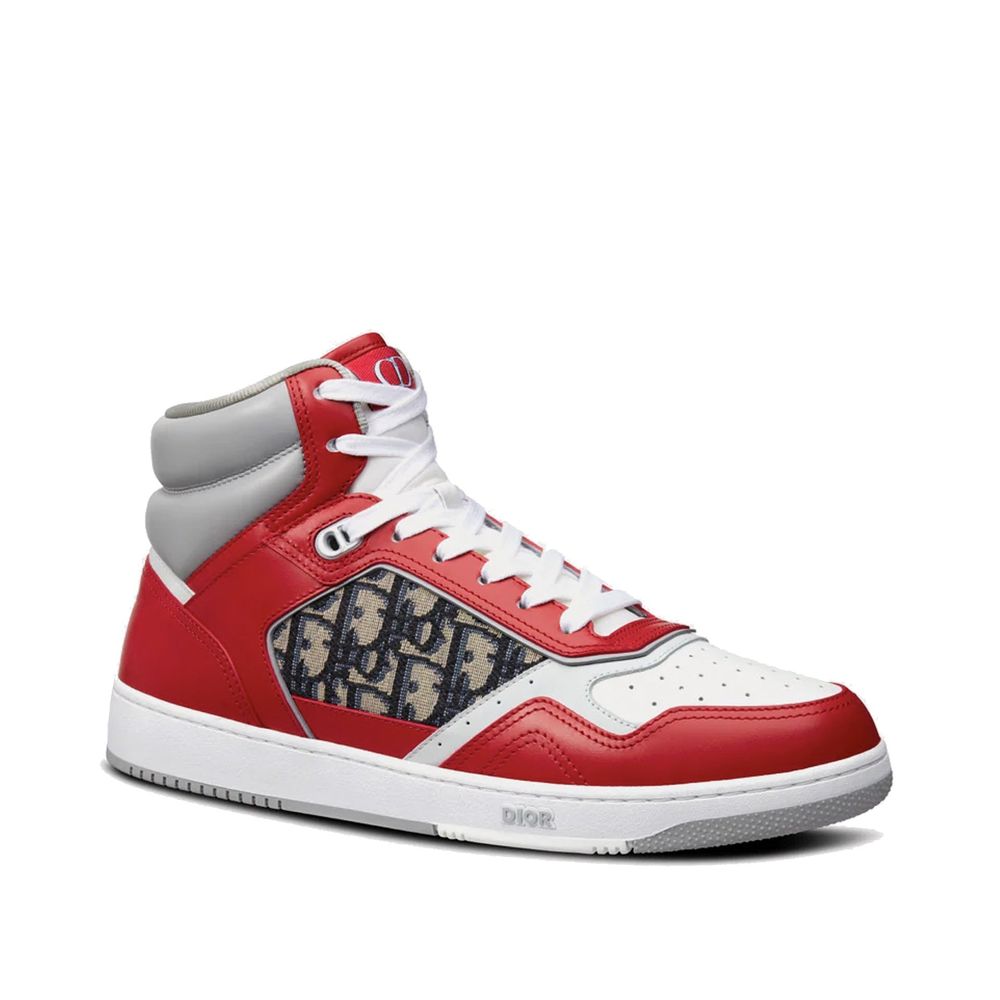 Dior Schräge High-Top-Sneakers
