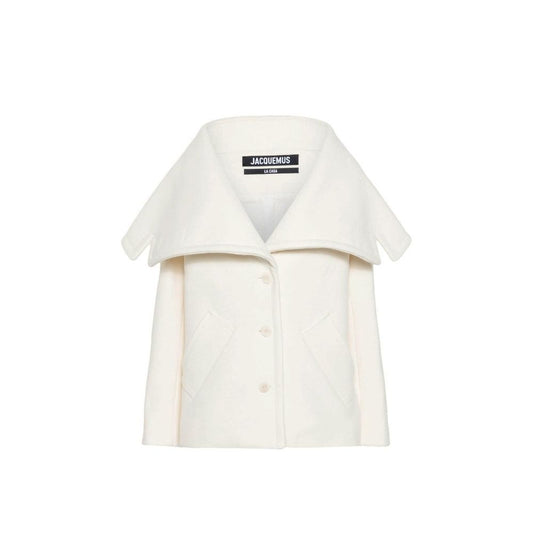 Jacquemus Le Caban Caruso Jacke mit Stehkragen