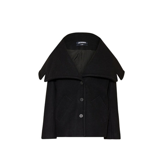 Jacquemus Le Caban Caruso Jacke mit Stehkragen