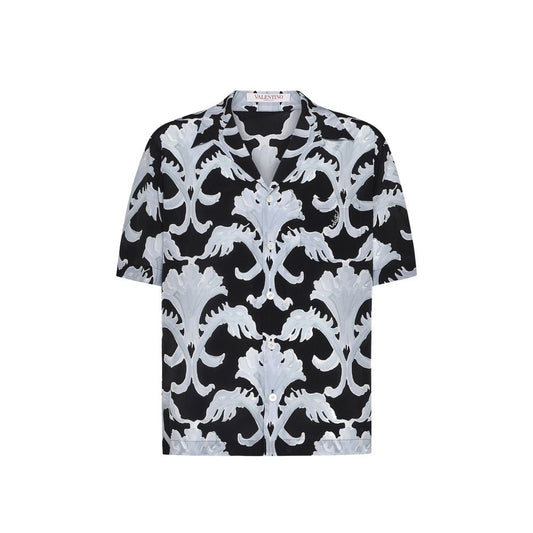 Valentino Garavani Metamorphos Wanddruck Bowling-Shirt