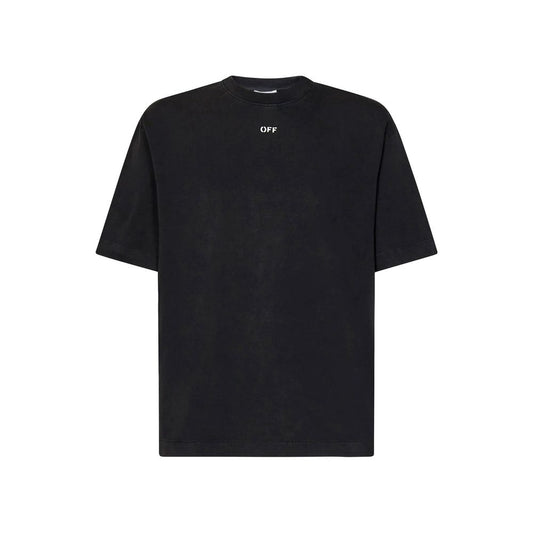 Off-White Weißes S.Matthew Skate T-Shirt mit Logodruck