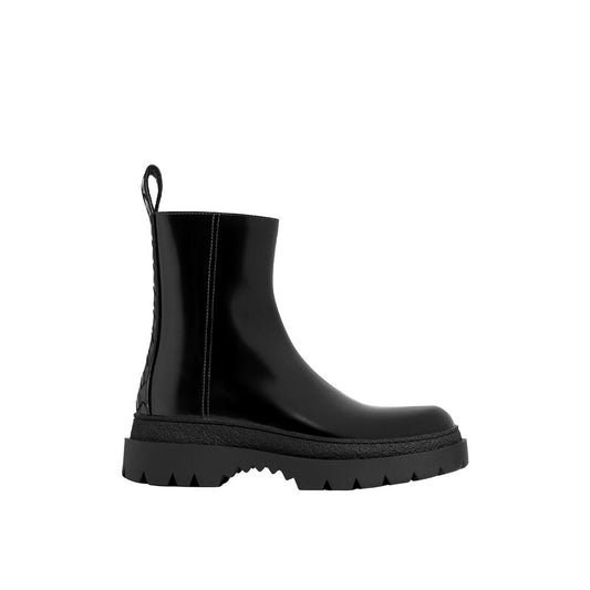 Bottega Veneta Schwarze Chelsea-Boots aus Kalbsleder