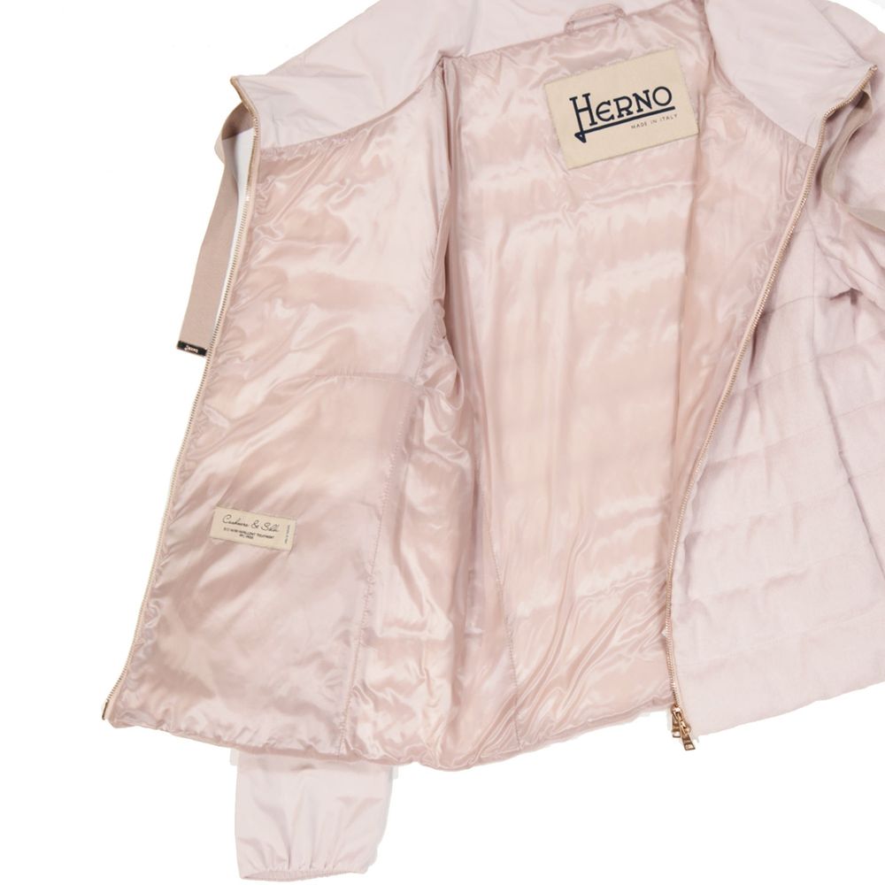 Herno Daunenjacke aus Seide und Kaschmir