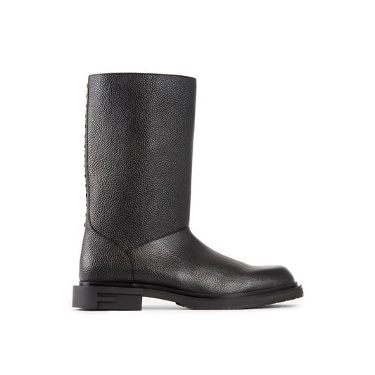 Fendi Stiefel mit Lederrahmen