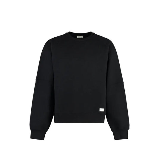 Saint Laurent Schwarzer Baumwoll-Sweatshirt
