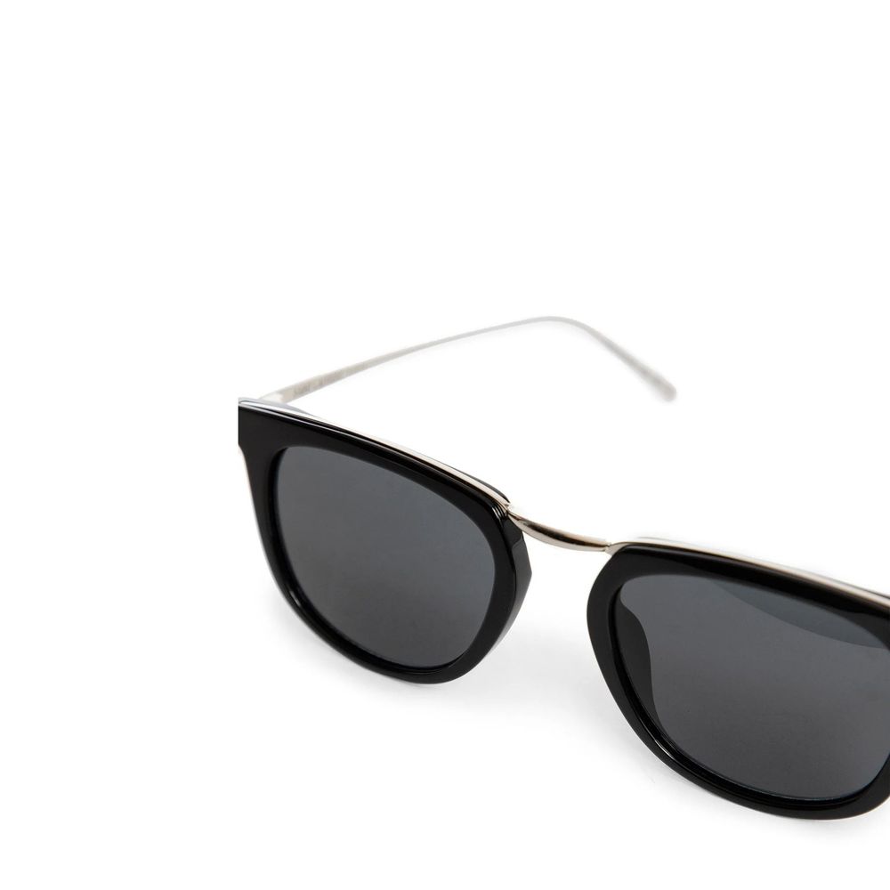 Saint Laurent Schwarze Sonnenbrille aus Acetat