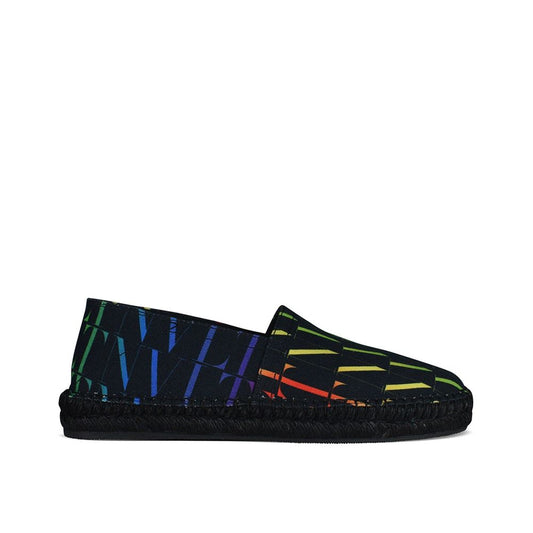 Valentino Garavani Schwarze Espadrilles aus Canvas