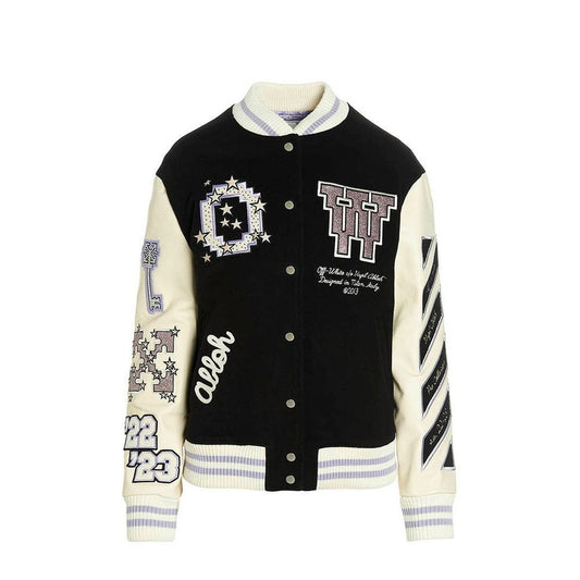 Off-White Bomberjacke aus Wolle