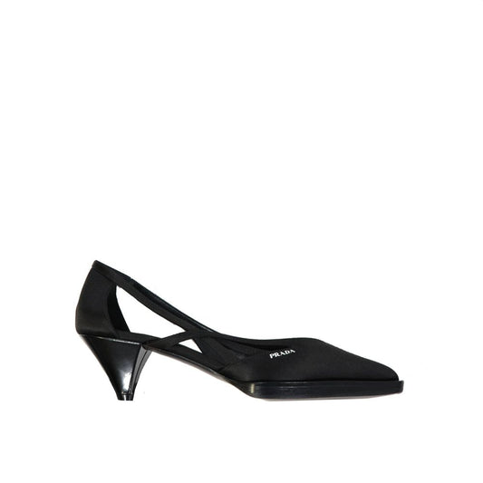 Prada 55mm Ausgeschnittene Satin Pumps