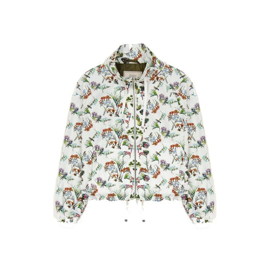 Herno Bomberjacke mit Blumendruck