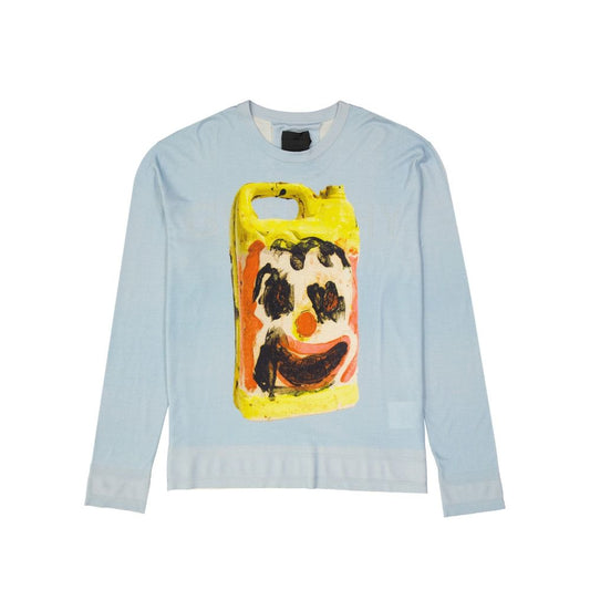 Givenchy Bedruckter Pullover aus Wolle und Seide