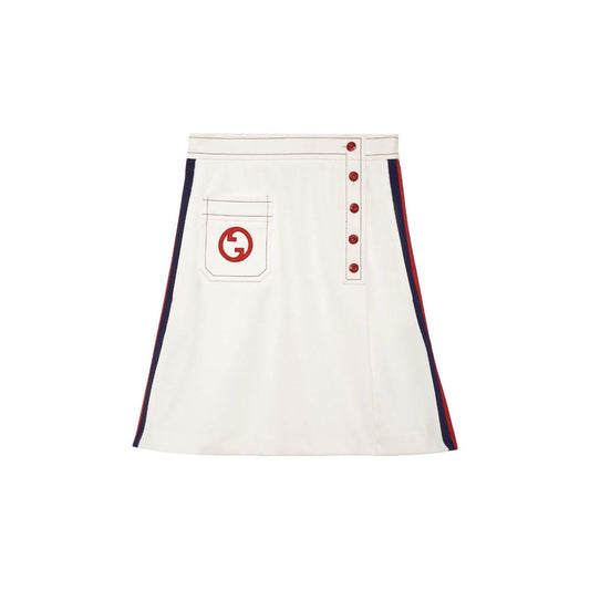 Gucci Interlocking G A-Linien-Rock