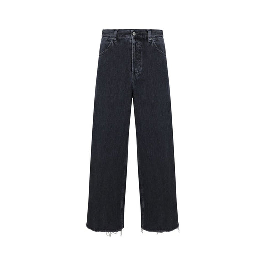 Gucci Weit geschnittene Denim-Jeans