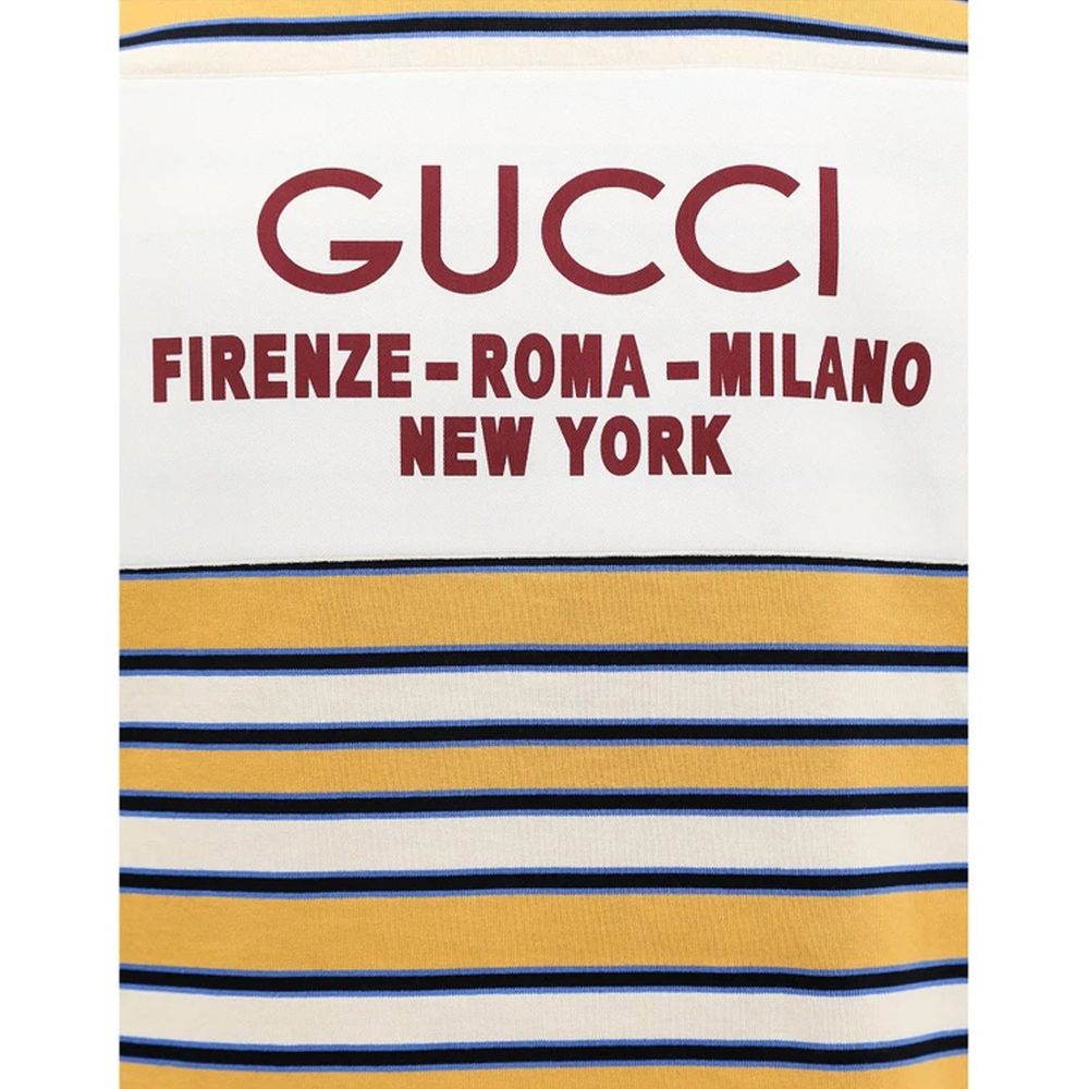 Gucci Gestreiftes Polohemd