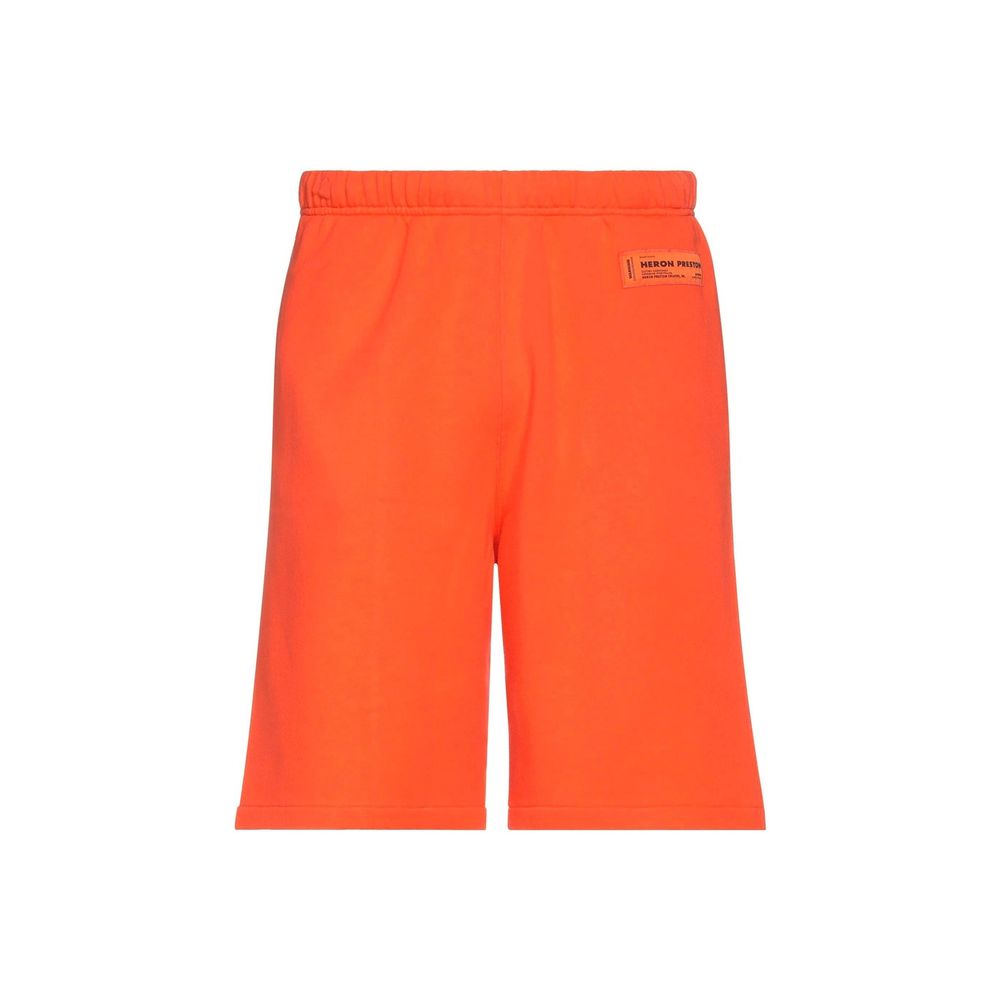 Heron Preston Baumwollshorts in Orange