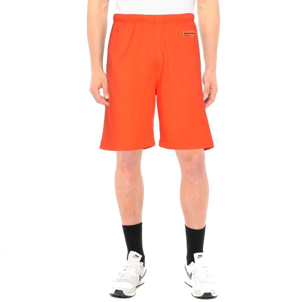 Heron Preston Baumwollshorts in Orange