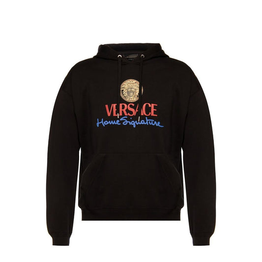 Versace Logo-Sweatshirt mit Kapuze