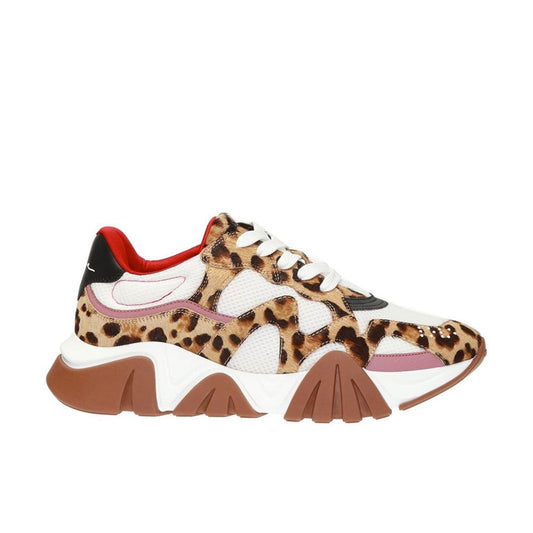 Versace Squalo Leopard Turnschuhe