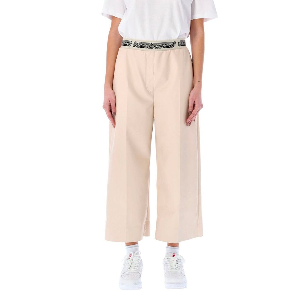 Stella McCartney Beige Viskose-Hose für den Alltag