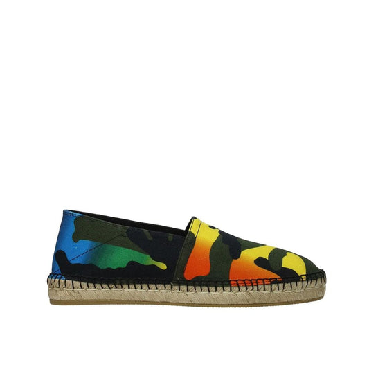 Valentino Garavani Grüne Espadrilles aus Canvas