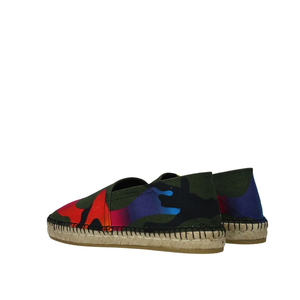 Valentino Garavani Grüne Espadrilles aus Canvas