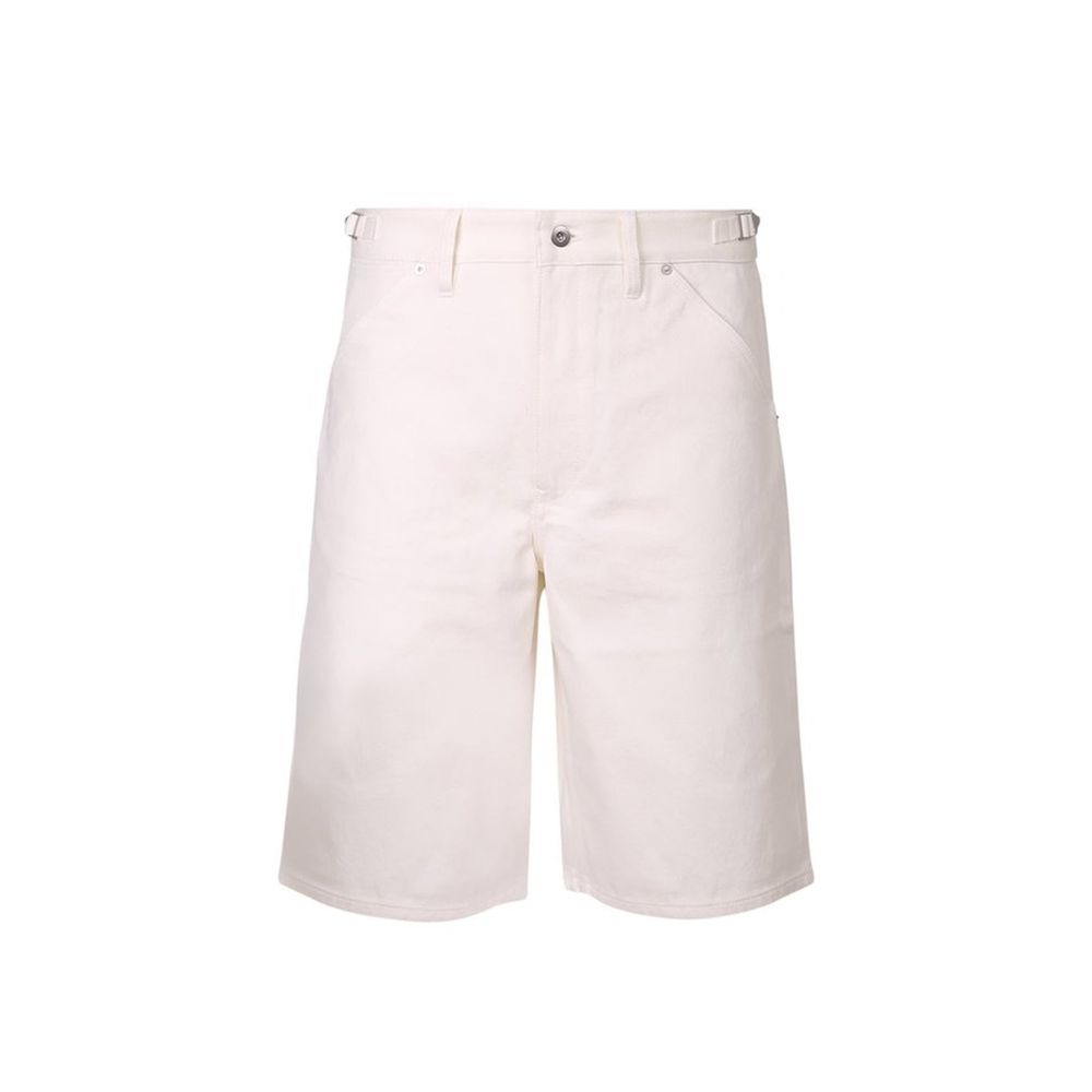 Jil Sander Weiße Jeans-Shorts