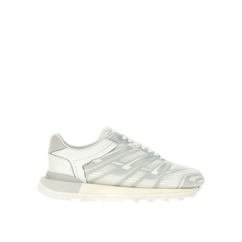 Maison Margiela Weiße Stoff-Sneaker
