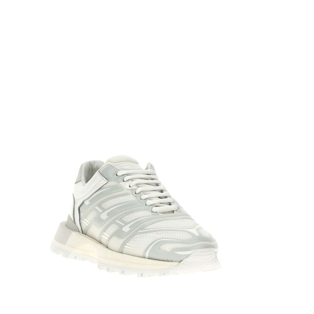 Maison Margiela Weiße Stoff-Sneaker