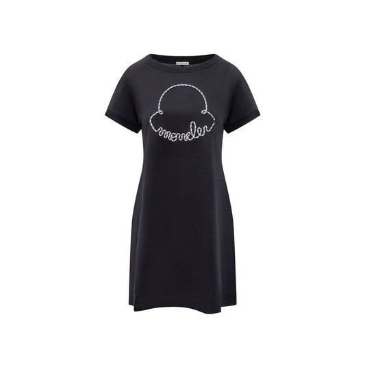Moncler Logo-Minikleid aus Baumwolle