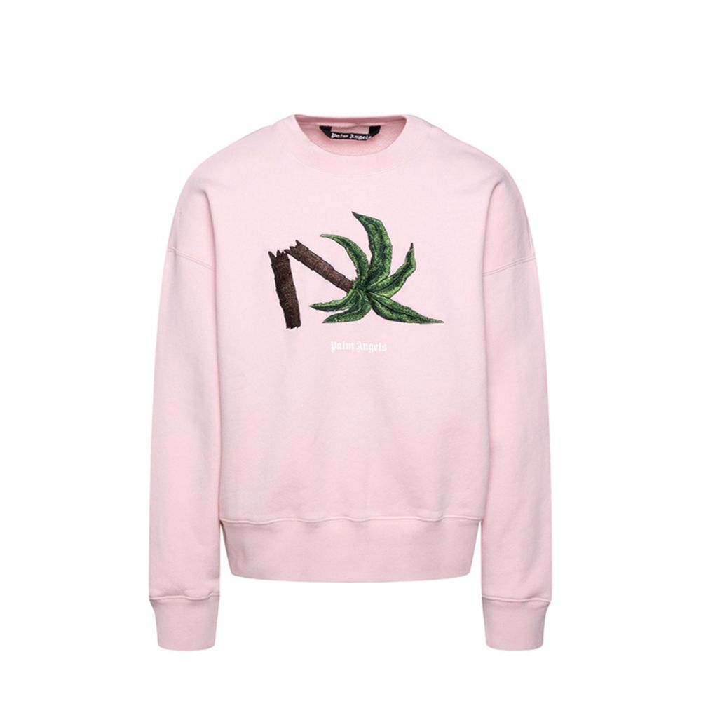 Palm Angels Baumwoll-Sweatshirt mit bunten Farben