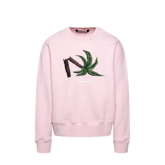 Palm Angels Baumwoll-Sweatshirt mit bunten Farben