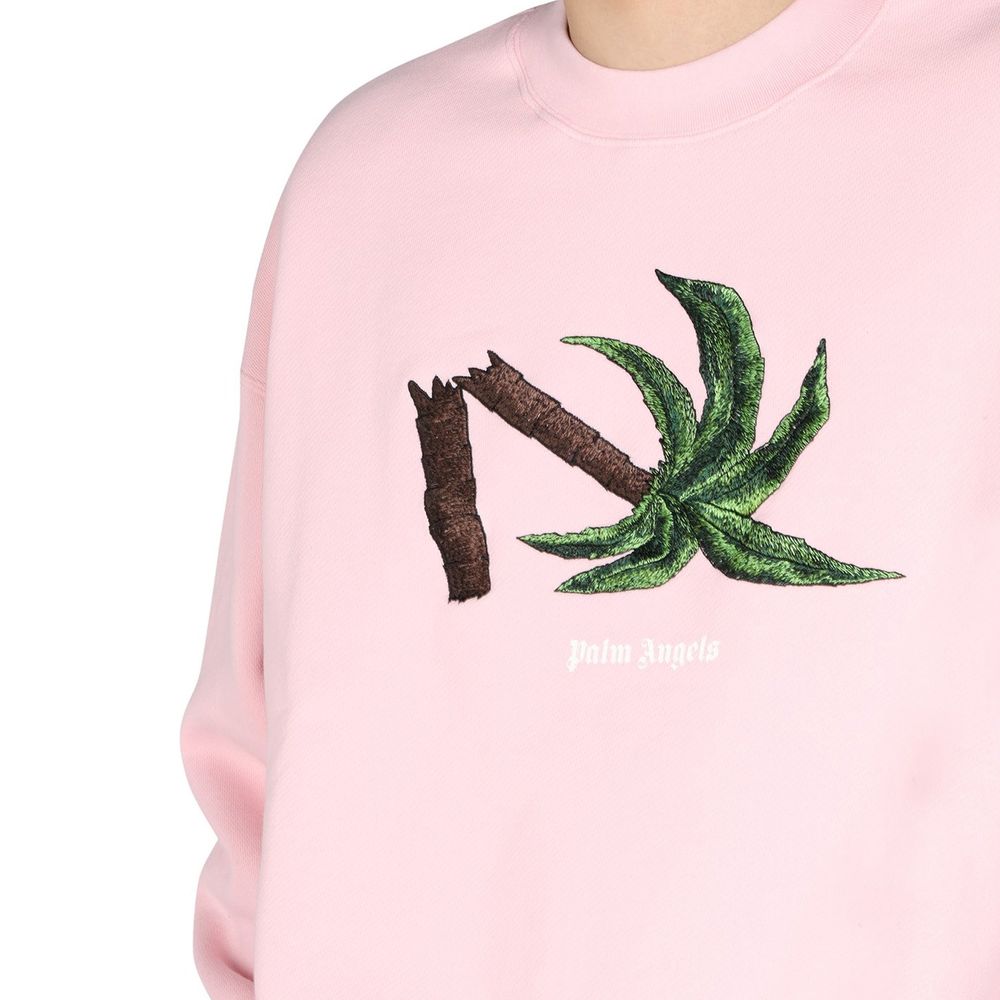 Palm Angels Baumwoll-Sweatshirt mit bunten Farben