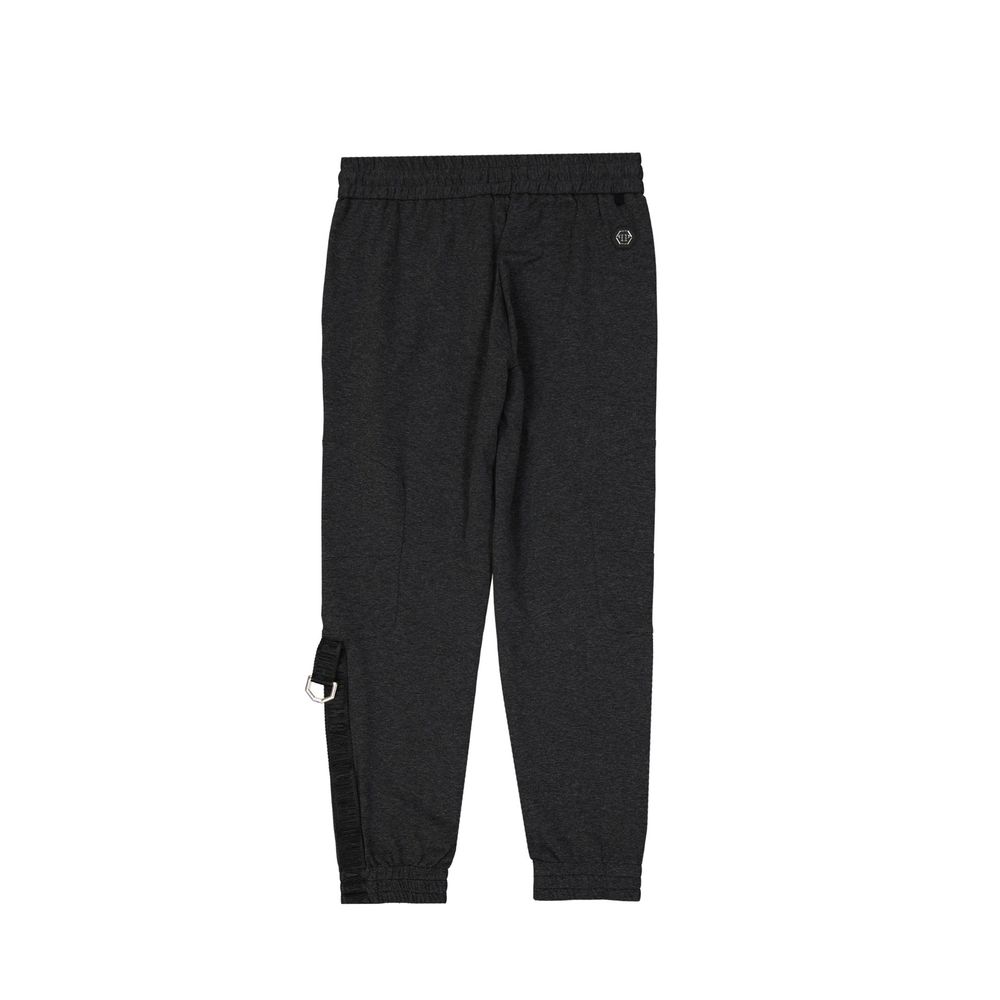 Philipp Plein Graue Baumwoll-Jogginghose (Trainingshose)