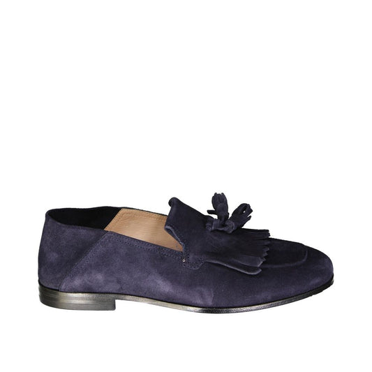 Salvatore Ferragamo Elegante blaue Loafer aus Kalbsleder