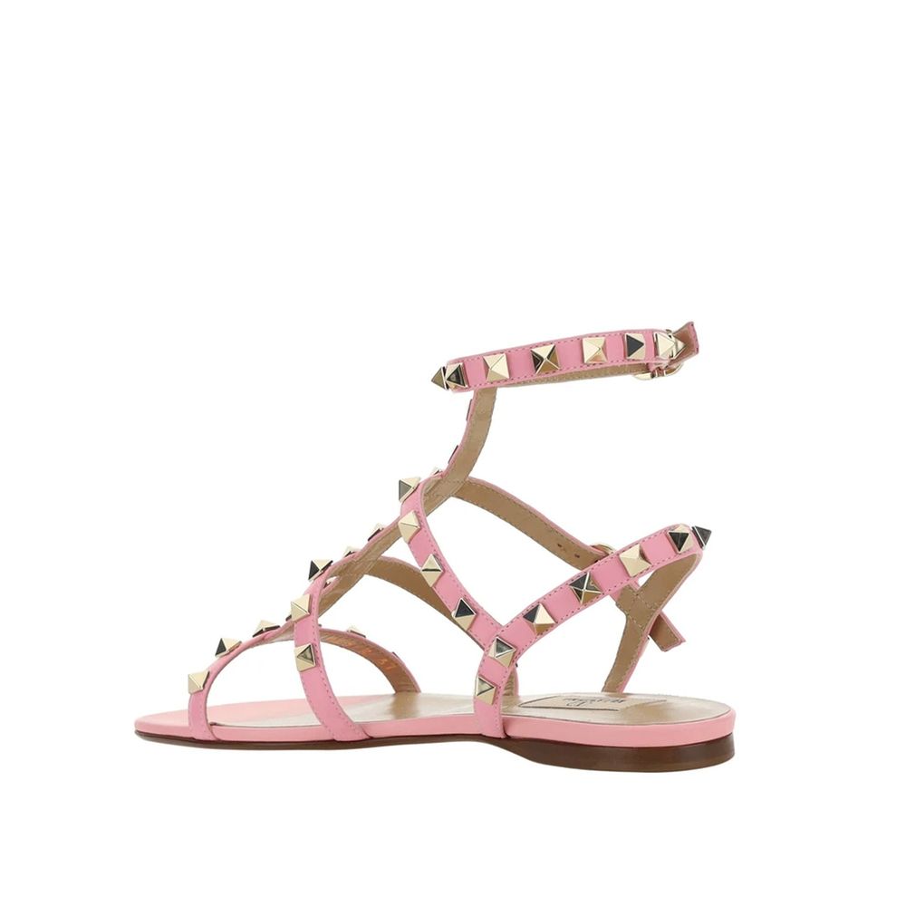 Valentino Garavani Sandalen mit bunten Kalbslederriemchen