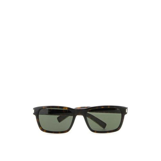 Saint Laurent Braune Sonnenbrille aus Acetat