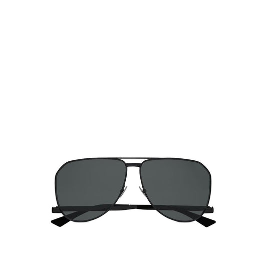 Saint Laurent Sonnenbrille aus schwarzem Metall