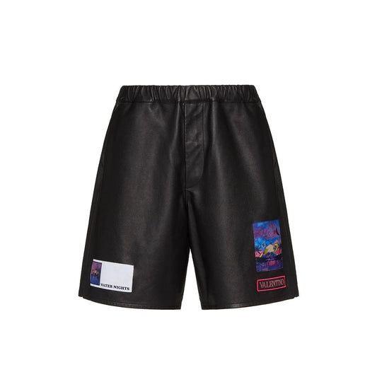 Valentino Leder Shorts