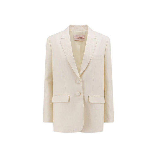 Valentino Toile Iconographe Jacke aus Wolle und Seide