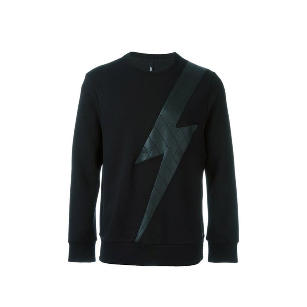 Neil Barrett Schwarzes Lyocell-Sweatshirt