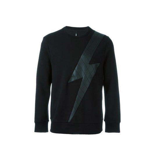 Neil Barrett Schwarzes Lyocell-Sweatshirt