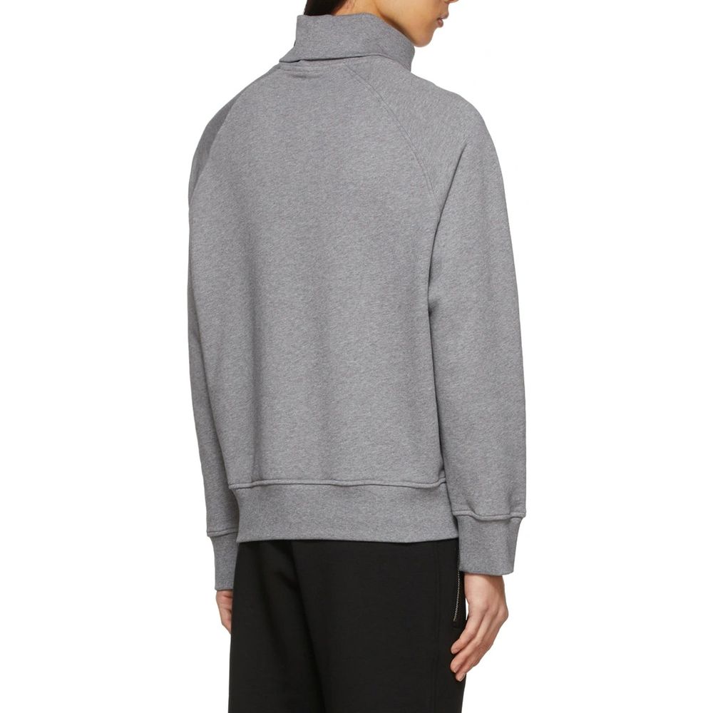 Neil Barrett Grauer Baumwoll-Sweatshirt